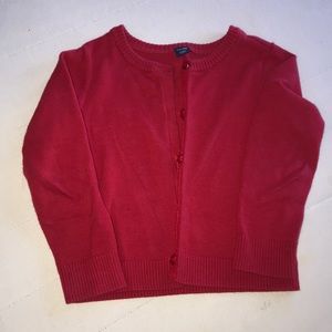 Gap | red cardigan